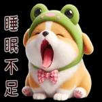 柯基蛙好可愛！