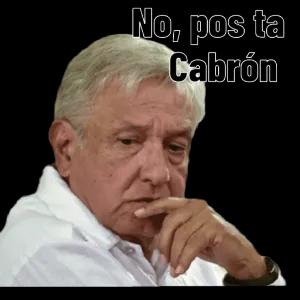 No, pos ta Cabrón - getsticker.com