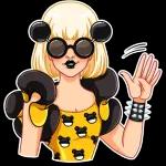 Lady gaga stickers