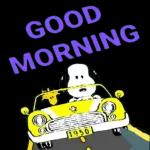 Snoopy's morning