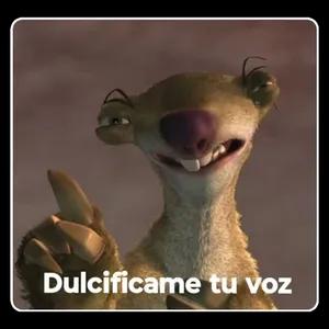 Dulcificame tu voz - getsticker.com