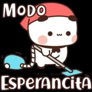 MODO 3 @Mycute_Stickers Esperancita  - getsticker.com