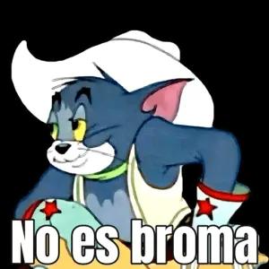 No es broma - getsticker.com