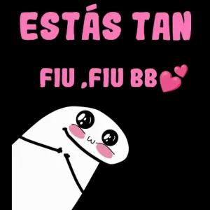ESTÁS TAN FIU,FIU BBC - getsticker.com