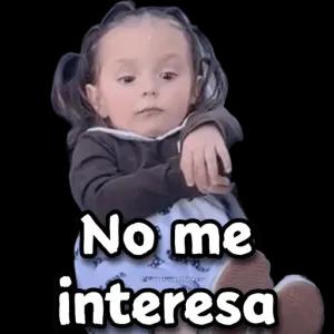 No me Ⓒeiseclove Stickers interesa - getsticker.com