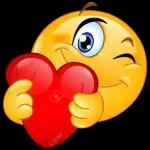 gelbes Emoji