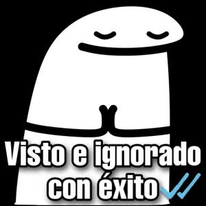 Visto e ignorado con éxito - getsticker.com