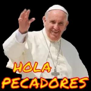 Hola pecadores - getsticker.com
