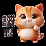 呆萌小橘貓-2