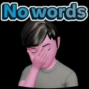 No words - getsticker.com