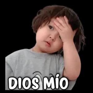 DIOS MÍO - getsticker.com
