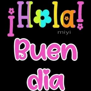 ¡Hola! Buen día - getsticker.com