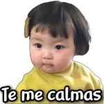 Te me calmas