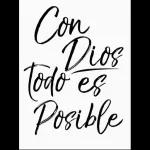 Con Dios todo es posible