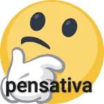 pensativa