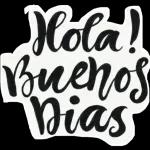 buenos días