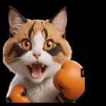 拳擊貓咪的日常喔喔叫