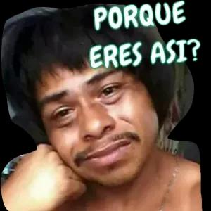 PORQUE ERES ASI? - getsticker.com