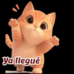 Ya llegué - getsticker.com