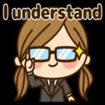 双马尾小女孩文字pack 3