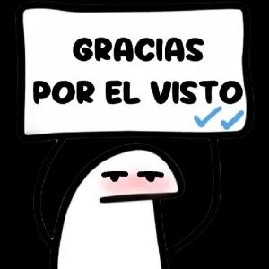GRACIAS POR EL VISTO - getsticker.com