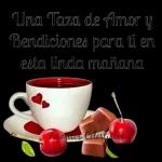 buen día con café
