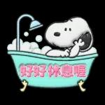 【中文】Snoopy♡立體貼圖