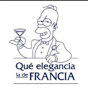 Qué elegancia la de FRANCIA - getsticker.com