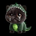 เหมียวดำ ไดโนเขียว