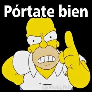 Pórtate bien - getsticker.com