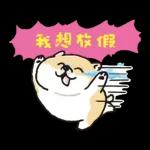 SHIBANBAN微笑柴犬-寶寶逃避現實
