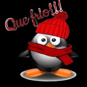 Que frio!! - getsticker.com