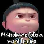 Mándame foto a ver si te creo