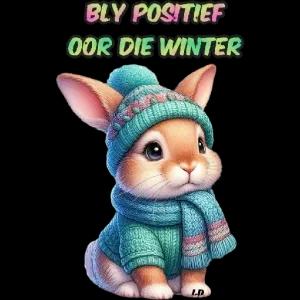 BLY POSITIEF OOR DIE WINTER - getsticker.com