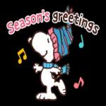 Winter Snoopy Moving Backgrounds
