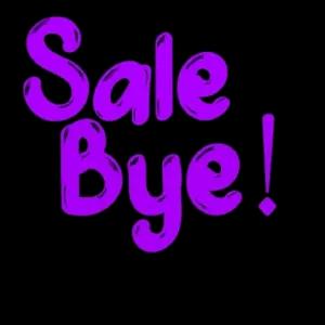 Sale Bye! - getsticker.com