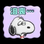 【中文】Snoopy♡立體貼圖