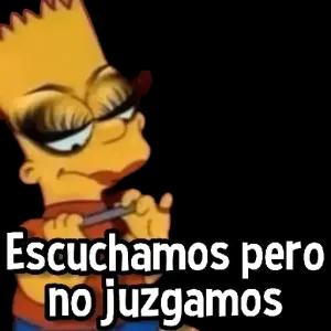 Escuchamos pero no juzgamos - getsticker.com