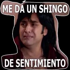 ME DA UN SHINGO DE SENTIMIENTO - getsticker.com