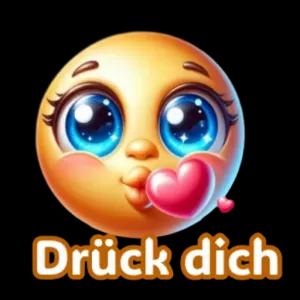 Drück dich - getsticker.com