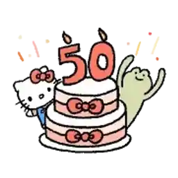 Hello Kitty 50週年 x 呱鬆蛙蛙
