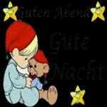 Schönen Abendspäter einegute Nacht gewünscht!