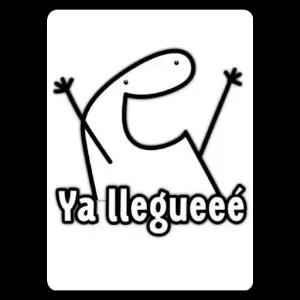 Ya llegueee - getsticker.com