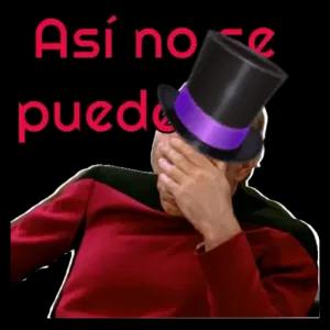 Así no se puede - getsticker.com