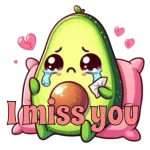 Cute avocado