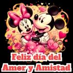 Feliz San Valentín mickey y minnie