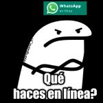 qué haces en lïnea