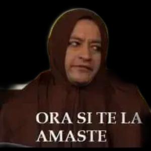 ORA SI TE LA AMASTE  - getsticker.com