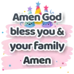 AMEN AMEN AMEN