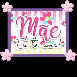 Mãe Eu te amo! - getsticker.com